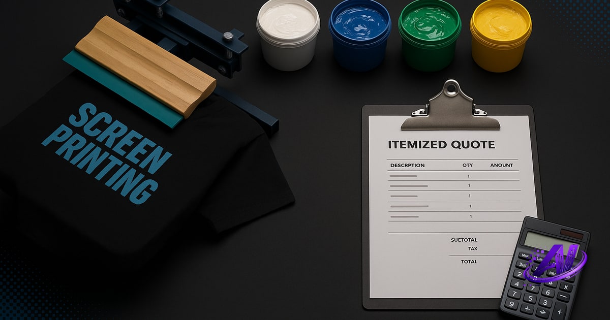 How to Price a Screen Printing Job (Step by Step)